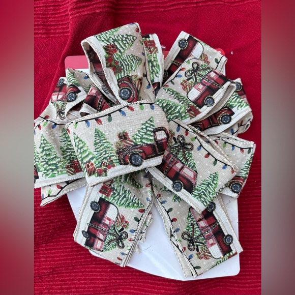 NWT Christmas Xmas tree topper bows bundle 5 total - Picture 3 of 8